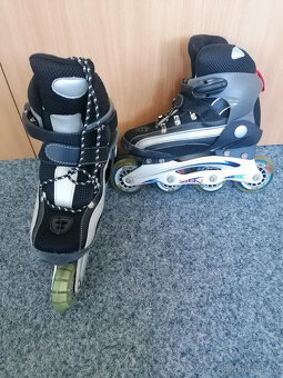 KOLEČKOVÉ BRUSLE INLINE SKATES VEL. 38 - 2