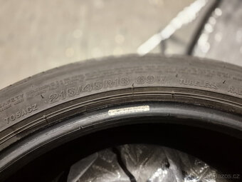 Mazda 3 - sada letních pneumatik Bridgestone 215/45R18 89W - 2