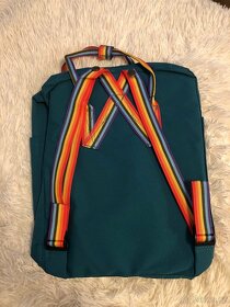 Batohy Fjällräven Kanken ocean green rainbow - 2