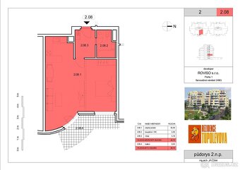 Prodej byty 2+kk, 50 m2 - Praha - Letňany, ev.č. 00028 - 2