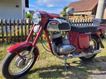 Jawa 250 typ 592 s TP rok 1970 - 2