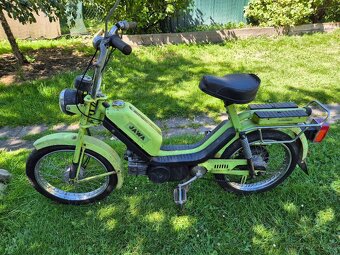 Babetta 210 s kartičkou, původní zelená č.2 - 2