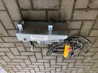 Stavební vrátek, zvedák, lanový naviják Pattfield PE-600 SHZ - 2