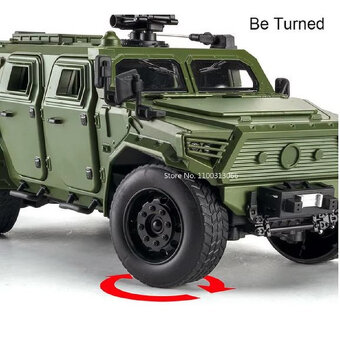 1:18 Rarita DONGFENG M-Terrain Off-road Light Sound - 2
