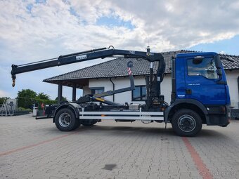 MAN TGM 15.240 NOVÝ HÁKOVÝ NOSIČ + HR RUKA - 2