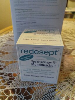 Ústní sprcha Waterpik WP-100EU včetně Redesept čističe - 2