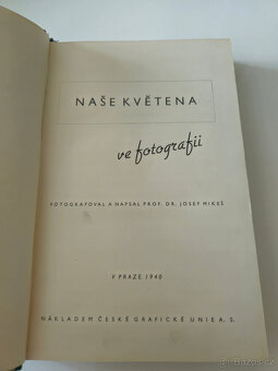Naše květena ve fotografii, Dr. Josef Mikeš - 2
