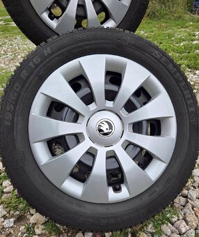 Zimní sada Škoda RAPID, SCALA 16" 5x100 195/60/16 - 2
