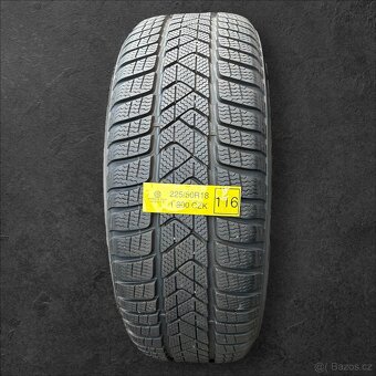 Zánovní zimní pneumatiky Pirelli 225/50r18 - 2