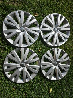 Originální poklice kryty kol VW r16 Golf Passat Touran - 2
