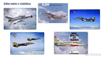 plechová cedule - letadlo Mig-19 S - 2