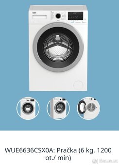 Pračka Beko wue6636csx0c - 2