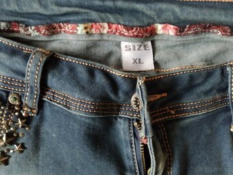 Dámské džíny ve vel. XL - 2