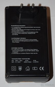 Nabíječka AA + AAA baterií ANSMANN pro 4ks + 4x AA NIMH akku - 2