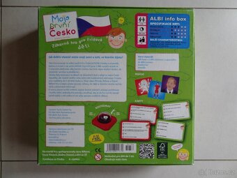 Dětská společenská hra Moje první Česko ALBI - 2