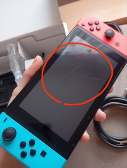 Nintendo switch upravený softwarem na stahování her zdarma - 2