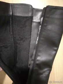 ČERNÉ KOZAČKY VEL.36 - 2