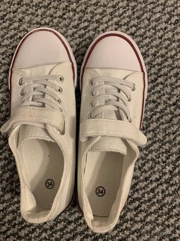 Plátěné tenisky vel.34 - 2