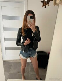 Luxusní kožená bunda Pinko - 2