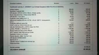 Profi kávovar La Cimbali M39 dosatron. 2 Páky. - 2