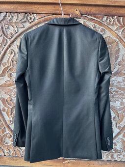 chlapecký černý oblek 170 - 2