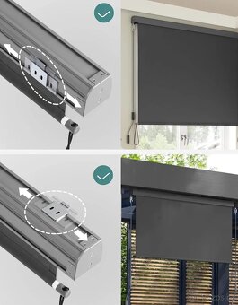 NOVÁ ŠEDÁ VERTIKÁLNÍ MARKÝZA - 2