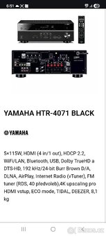 Receiver Yamaha htr 4071 - 2