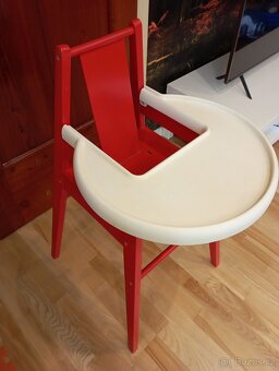 Dřevěná dětská židle IKEA - 2