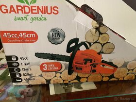 Prodám  benzínovou řetězovou pilu značky Gardenius - 2