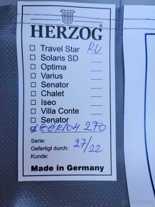 Celoroční předstan HERZOG Zurich 270 - 2