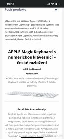 Apple  klávesnice - 2