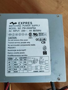 Switching power supply - PW-200APSA, PC zdroj - 2