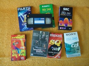 Videokazety VHS 240, 25x - 2