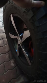 pneumatiky 265/70 R17 4x4 M/T cca 800km najeto, jako NOVÁ - 2