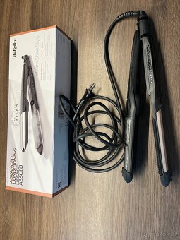 Parní žehlička na vlasy BaByliss ST496E - top stav - 2
