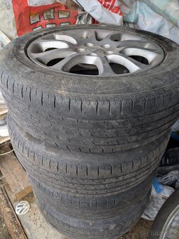 Litá kola 18'' Honda CR-V originální vč. letních pneu - 2