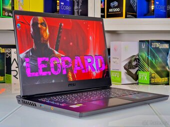 Herní notebook MSI LEOPARD | i7-10750 | RTX 3070 140W | 144H - 2