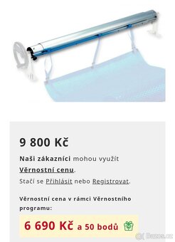 NOVÁ Teleskopická tyč navíjecího zařízení 5,4-7,1m - 2