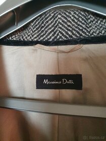 Velmi kvalitní kabátek Massimo Duti- vlněný vel.36 - 2