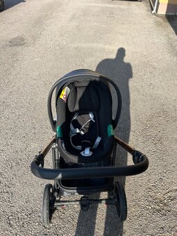 Kočárek Camarelo Belagio Mint 2v1 + autosedačka Cybex - 2