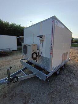 Chladicí přívěs / Mobilní chladírna / Izotermický přívěs na - 2