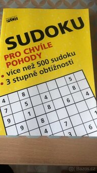 SUDOKU PRO CHVÍLE POHODY-KNIHA 2018 - 2