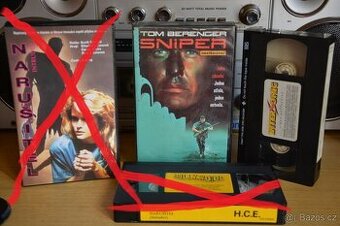 VHS videokazety a nějaká DVD - 2