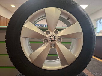 Nový zimní komplet Škoda Kodiaq 215/65 R17 vč.TPMS Conti - 2