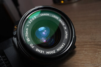 Canon T50 + Canon FD 35–70mm f/3.5–4.5 – funkční kinofilm - 2