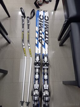 Kvalitní set pro pány lyže,hůlky, přeskáče - možný dovoz - 2