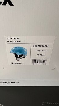 Helma Uvex 51-55 cm - skoro nová - 2