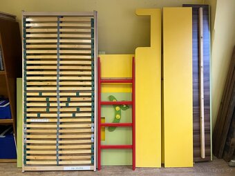 Patrová postel včetně kvalitních roštů a matrací - 2