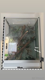 Terárium 120x86cm - 2