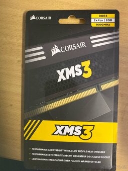 DDR 3 8gb corsair 1600 mhz - 2
